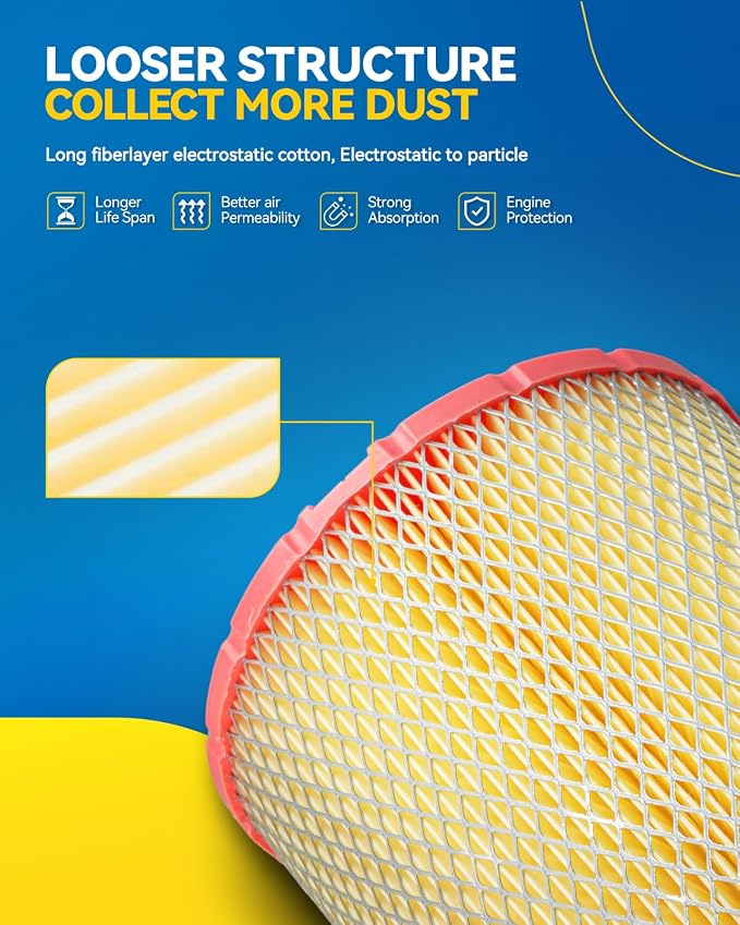 PHILTOP Engine Air Filter, CA9269 Compatible - Image 2