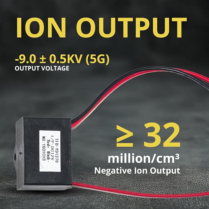 12VDC Negative Ion Generator – Compact 12 Volt Generator Module - Image 5