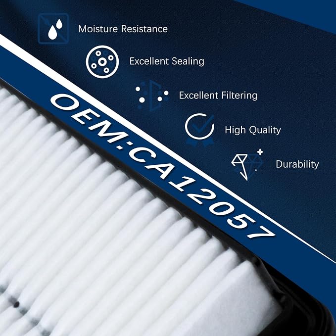 CA12057 Engine Air Filter for 2017-2023 Hyundai Elantra 1.4L 1.6L 2.0L - Image 4