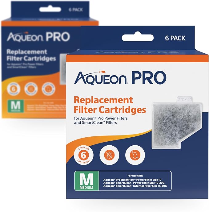 Aqueon PRO Replacement Filter Cartridges Medium 6 Pack - Image 7