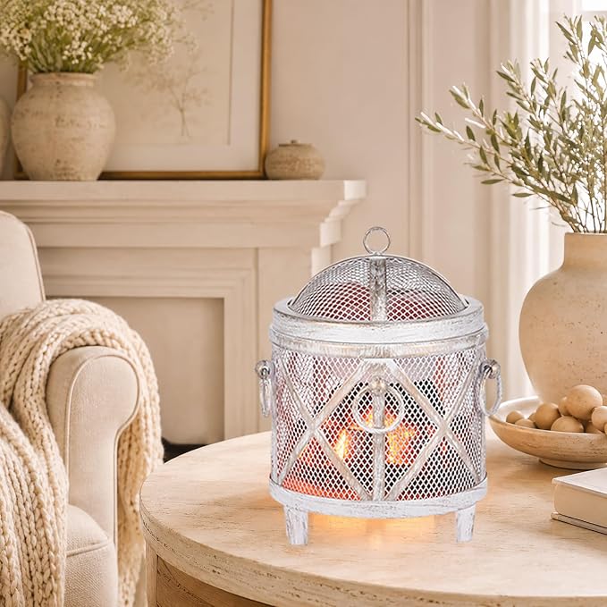 Dicimi Vintage Fireplace Wax Warmer – Electric Warmer - Image 3