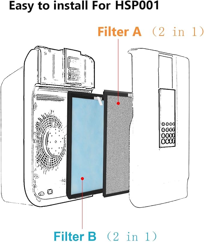 HSP001 Replacement Filter Compatible - Image 2