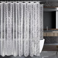 zokyer Clawfoot Tub Shower Curtain Wrap Around Claw Foot Surround Round Clear Liner 180x70 Inch Extra Wide Oval Translucent Transparent Bathroom Decor PEVA Vinyl Hook 31 Pack