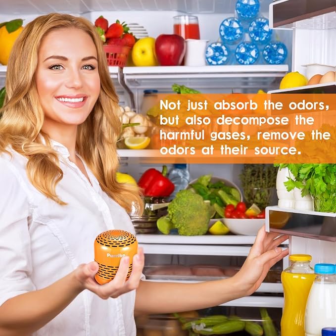 Purriko Refrigerator Deodorizer | Lasts up to 10 Years, Fridge Deodorizer Odor - Image 2