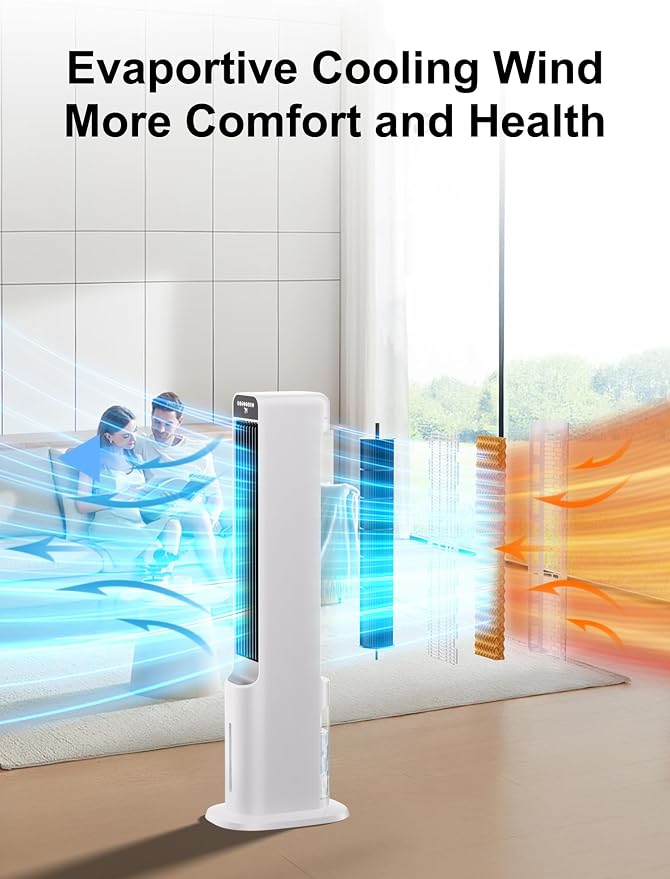 KEGIAN Windowless Portable Air Conditioners, Evaporative Air Cooler - Image 8