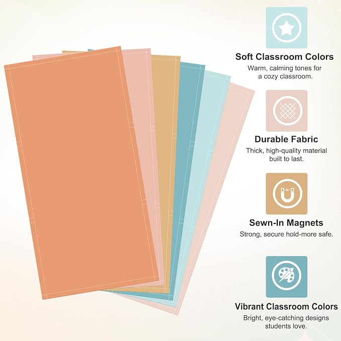 6pcs Magnetic Fluorescent Light Covers - Image 3