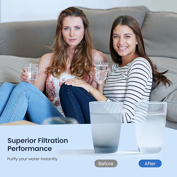 GLACIER FRESH Compatible with Samsung DA29-00020B Refrigerator Water Filter - Image 8
