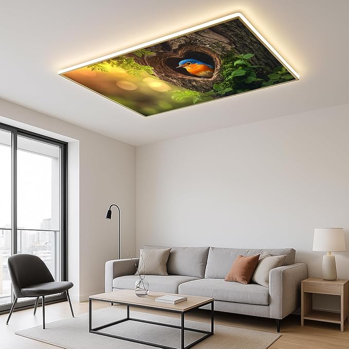2 Pack Fluorescent Light Covers 4x2 ft Magnetic Light Covers - Image 7