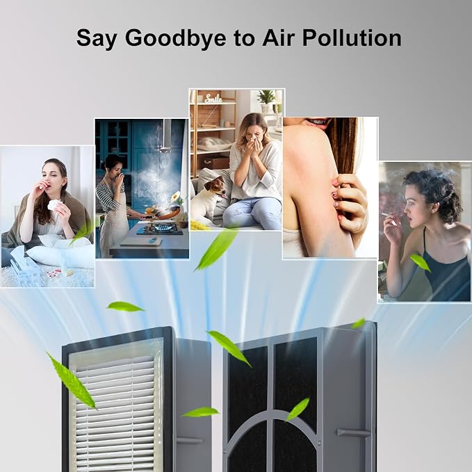 A/D/H HEPA Filter, Allergen Reduction + Odor Eliminator, Compatible - Image 6
