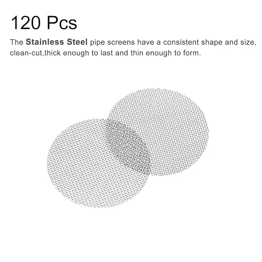 MECCANIXITY Pipe Screen Stainless Steel Screens, 13/16 Inch Diameter - Image 3