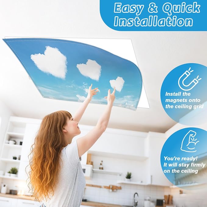 Wiooffen 6 Pcs Fluorescent Light Covers - Image 6