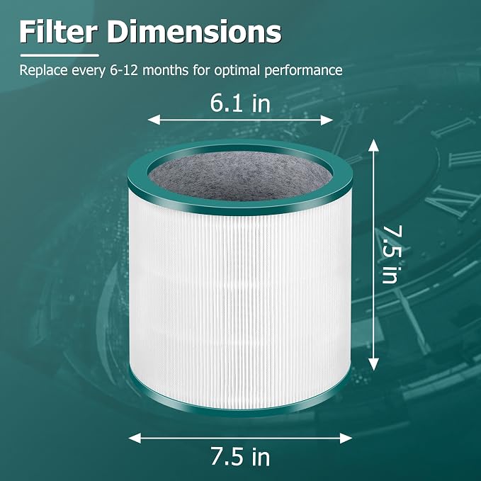 TP01 Filter Replacement for Dyson Tower Purifier Pure Cool Link TP01, Funmit - Image 6