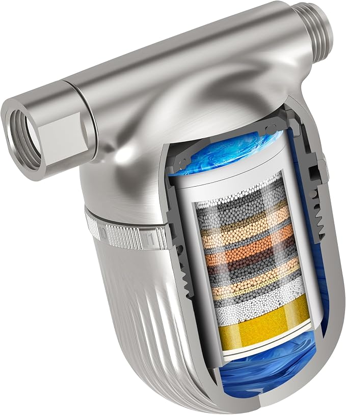 Cobbe Shower Filter | All-METAL Joint | 99% REMOVAL Shower Head Filter by Cobbe