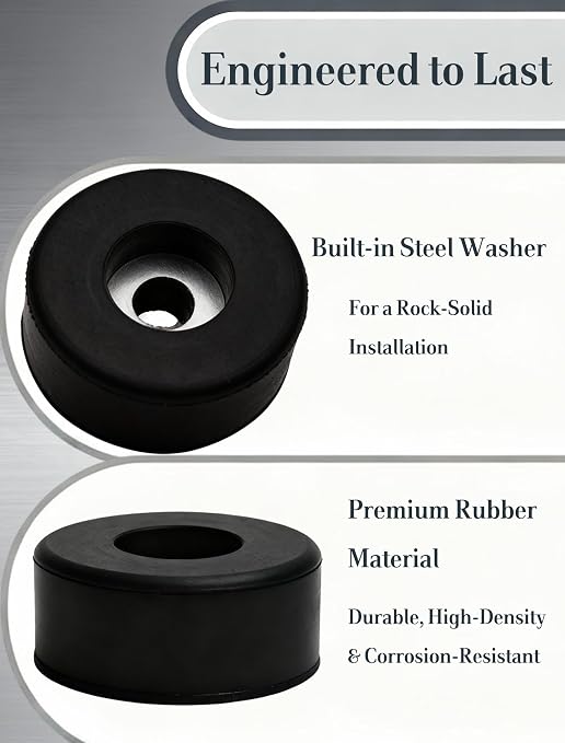 Anti Vibration Rubber Feet, Mechanical Vibration Damping Pads & Bumpers - Image 4