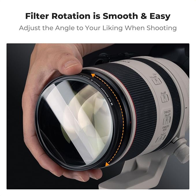 K&F CONCEPT 58mm Bilateral Blur Ghost Motion Filter Super Speed Effects - Image 5