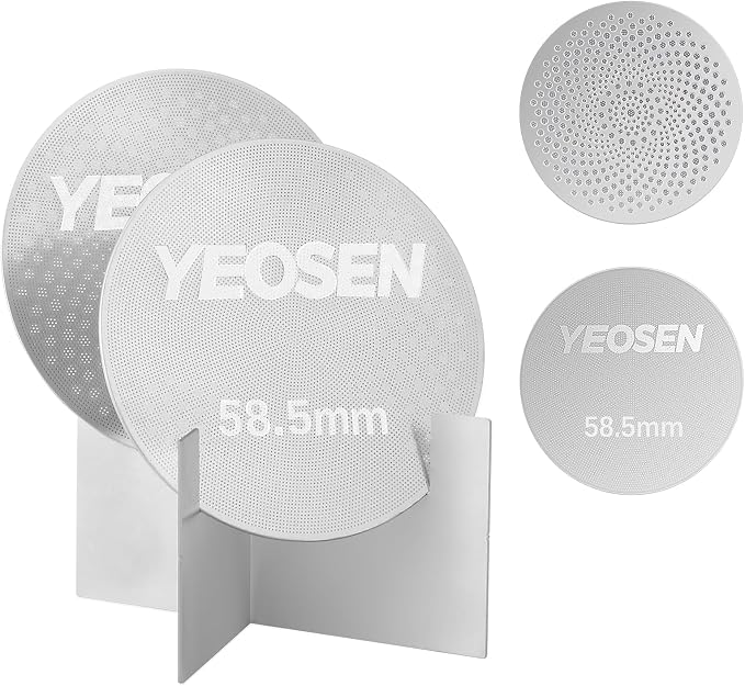 2Pack Stainless Steel Espresso Puck Screen by YEOSEN
