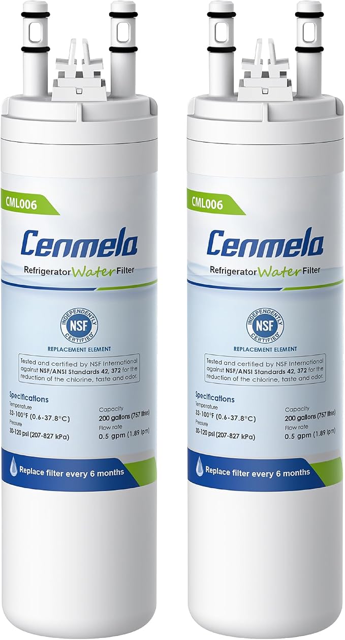 WF3CB Replacement Water Filter, Compatible by Cenmela