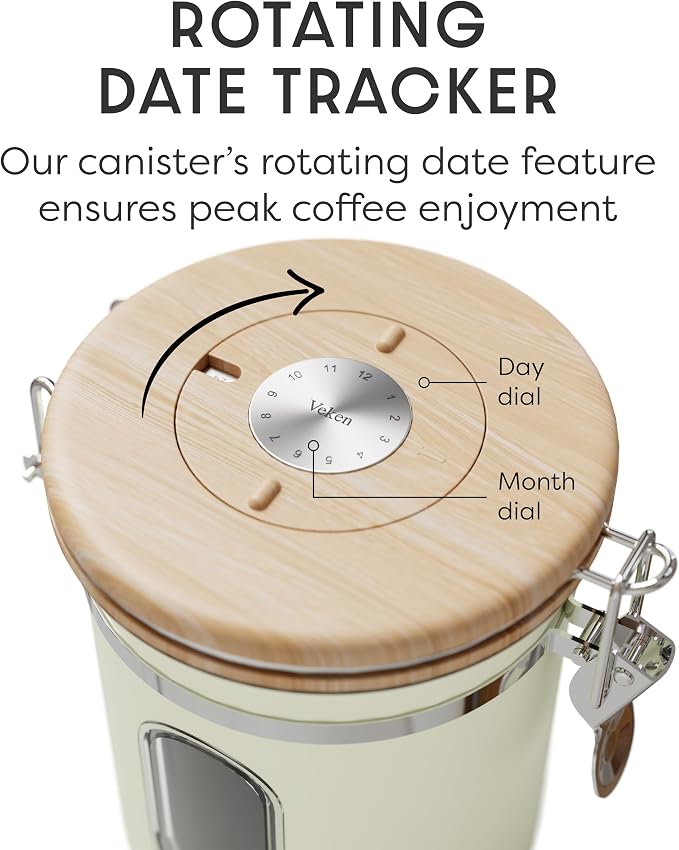 Veken Coffee Sugar Canister - Image 5