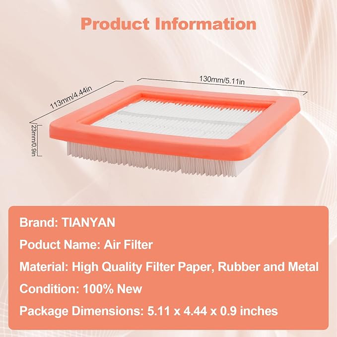 TIANYAN 17211-Z8B-901 Air Filter - Image 3
