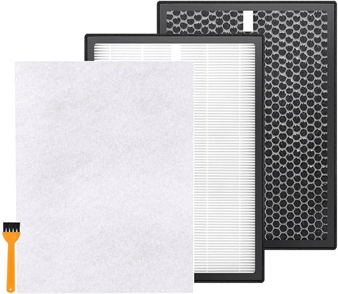HEPA Carbon Combined Humidifying Filter AC4158 AC4155，Compatible by Unknown