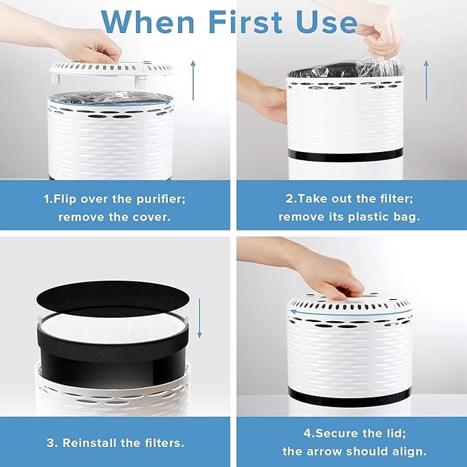 LEVOIT LV-H132 Replacement Filter, Genuine LV-H132-RF Air Purifier Filters - Image 6