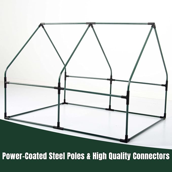 Portable Greenhouse for Garden Bed, Easy Set-Up Gardening Flower House & Plant - Image 5