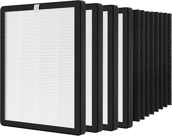 isinlive 4-Pack ProHEPA 9000 Replacement Filters, Compatible by isinlive