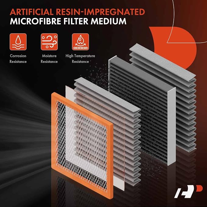 A-Premium Front Engine Air Filter Compatible - Image 3