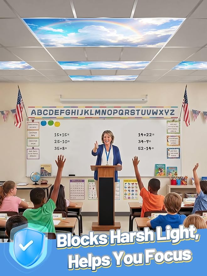 Fluorescent Light Covers with 10 Strong Magnets - Image 6