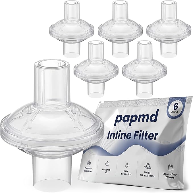 Pap MD Inline CPAP Filters for CPAP Machines | Clean Air & Enhanced Comfort by papmd