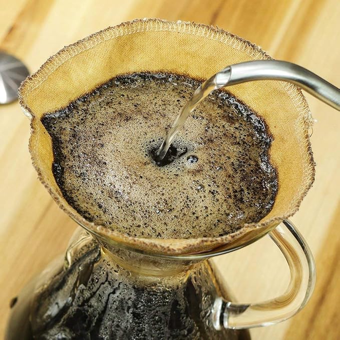 Organic Hemp Reusable Coffee Filter - Image 4
