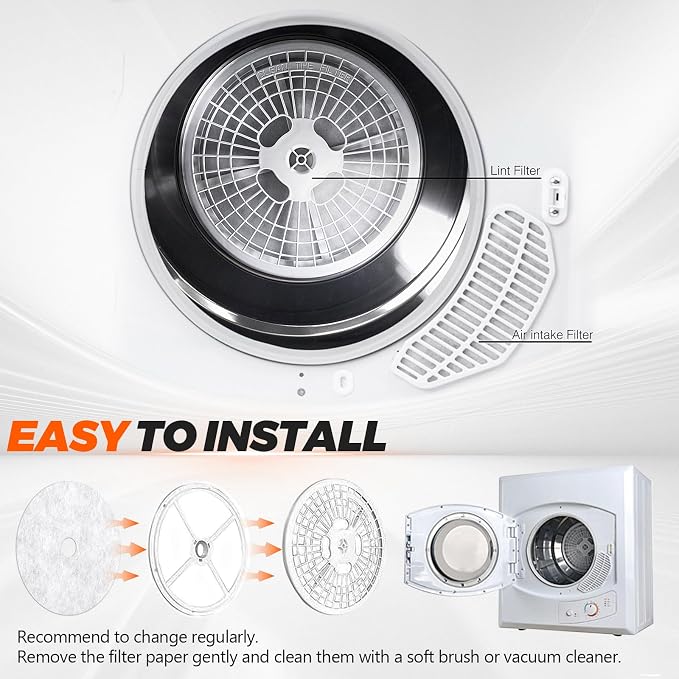 【Polyester Upgrade】20 PCS Dryer Exhaust Filter - Image 6