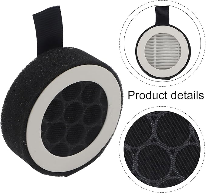 Activated Carbon HEPA Filter for PVC Pipe, Round Duct Filter Screen Removing - Image 6