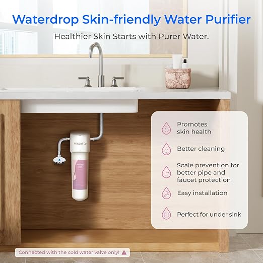 Waterdrop BFU2 Water Filter for Bathroom for Face Care, Scale in Water - Image 3