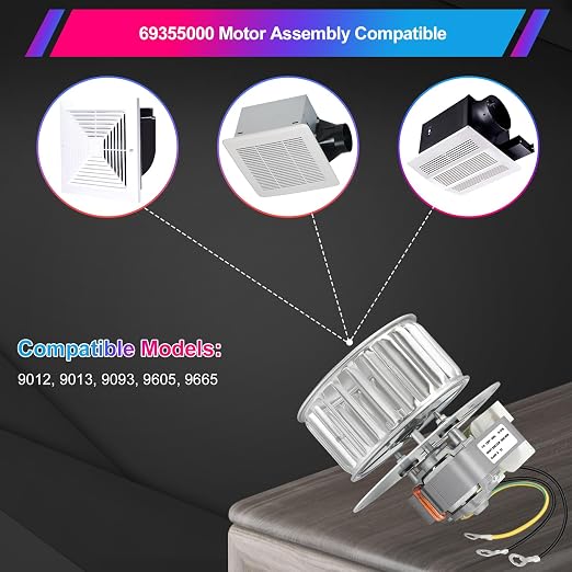 69355000/S69355000 Replacement Heat Motor Assembly - Image 2