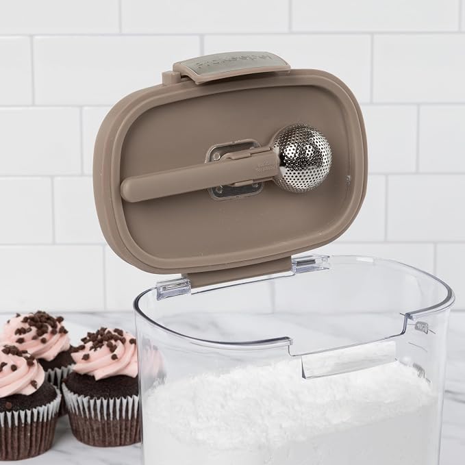 ProKeeper+ Airtight Food Storage Container Set – Clear Plastic Flour and Sugar - Image 7