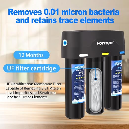 Vortopt Under Sink Water Filter, - Image 3