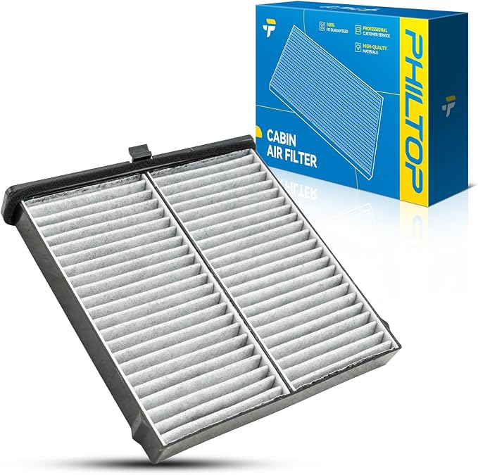 PHILTOP Cabin Air Filter w/Activated Carbon, Compatible by PHILTOP