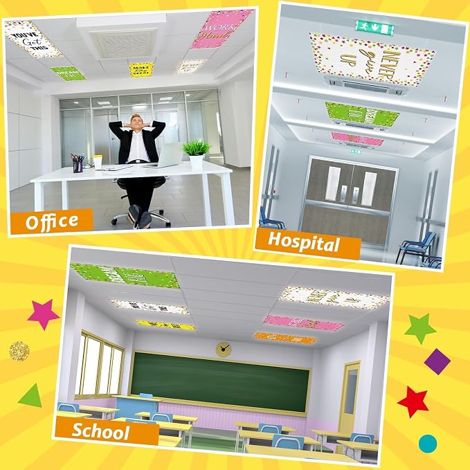 6 Pcs Fluorescent Light Covers - Image 5