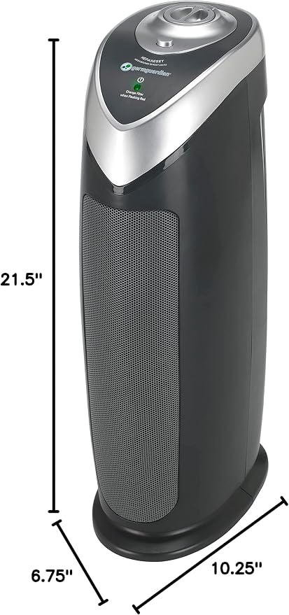 GermGuardian Air Purifier with HEPA 13 Filter, - Image 11