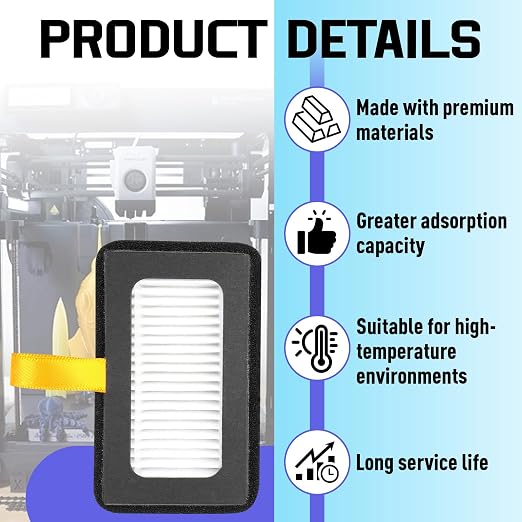 2PCS Ultra HEPA 13 + Activated Carbon Combo Air Filter Compatible - Image 4