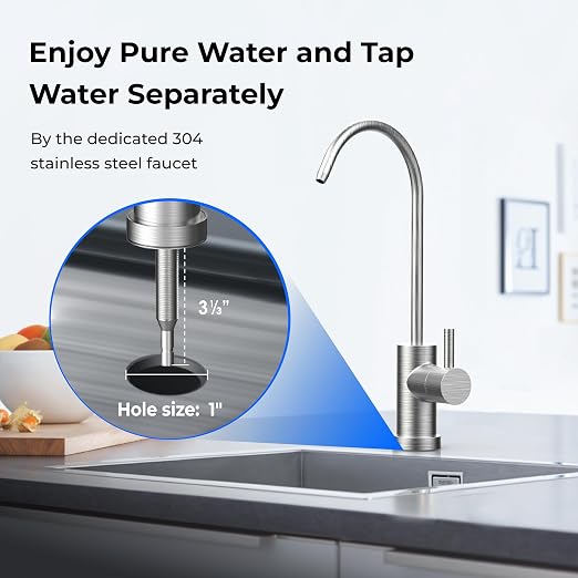 Waterdrop TST-UF-B 0.01 Micron Ultra-Filtration Under Sink Water Filter - Image 6
