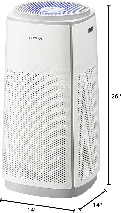 CUCKOO True HEPA Air Purifier for Large Room Up to 2, 256 sq. ft., Advanced - Image 9