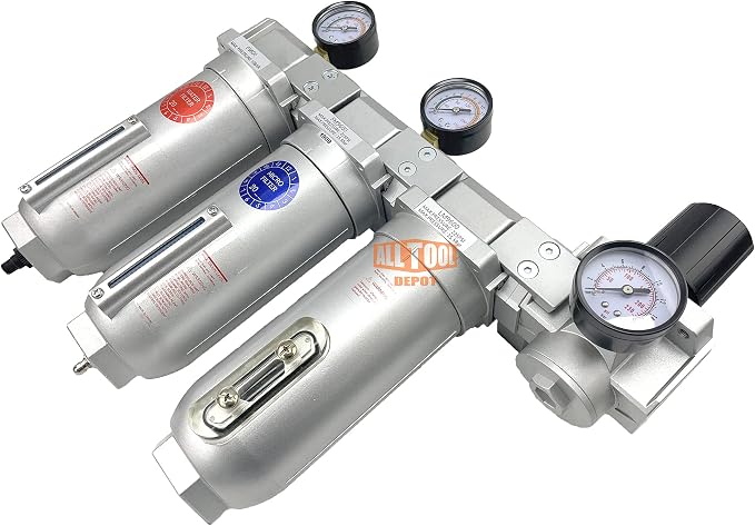1" NPT SUPER DUTY Industrial Grade 4 Stages Filter Coalescing Desiccant Dryer - Image 3