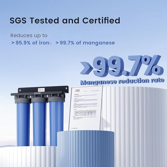 Waterdrop Whole House Water Filter, Carbon Filter, Replacement - Image 3