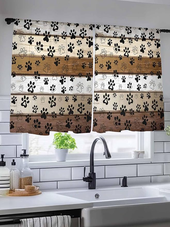 Sheer Curtains 45 Inch Length - Image 5