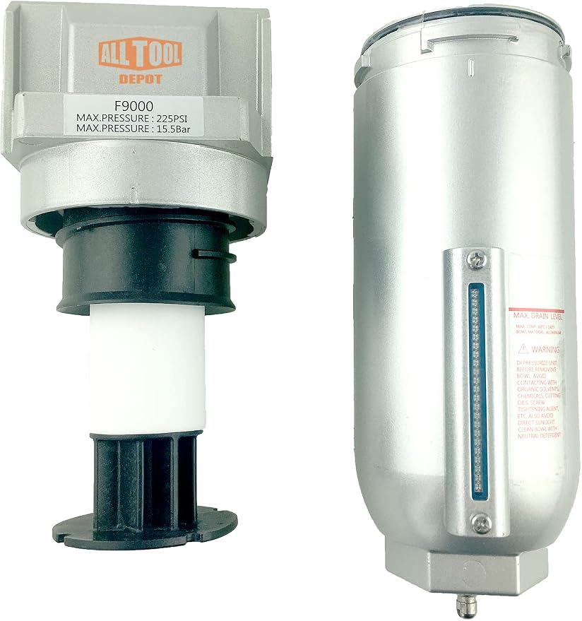1" NPT SUPER DUTY Industrial Grade Particulate Filter/Water Trap - Image 5