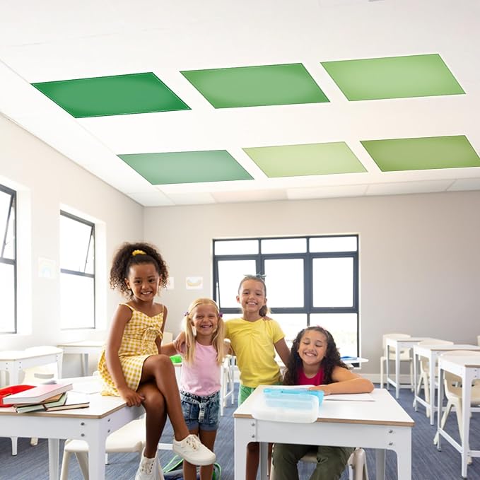 6PCS Fluorescent Light Covers, 4x2 Feet Magnetic Light Cover Fluorescent Lights - Image 4