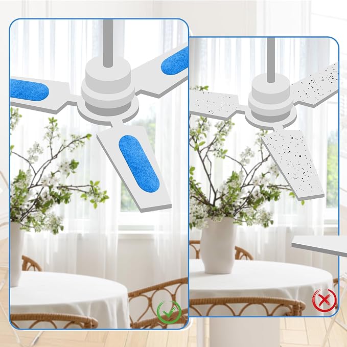 Tuanse 20 Pack Ceiling Fan Filters - Image 6