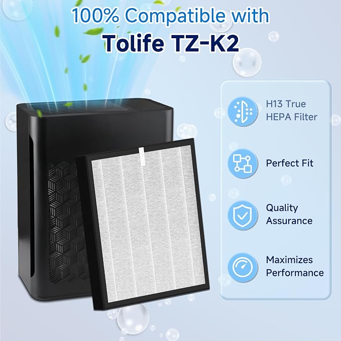 TZ-K2 True HEPA Replacement Filter Compatible - Image 2